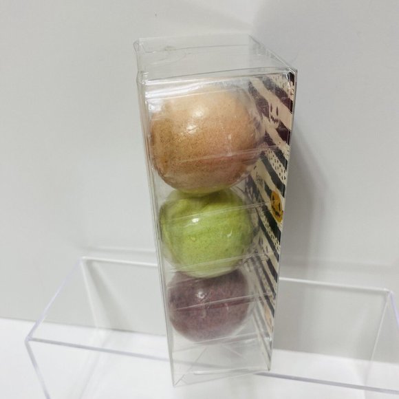 X + Y = Beauty 3pc Set Bath Fizzies Bath Bombs Relaxation Bathroom Fizzies - Picture 3 of 8